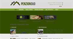 Desktop Screenshot of penzion-duo.cz