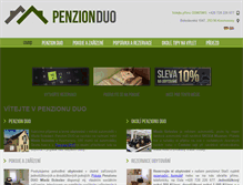 Tablet Screenshot of penzion-duo.cz